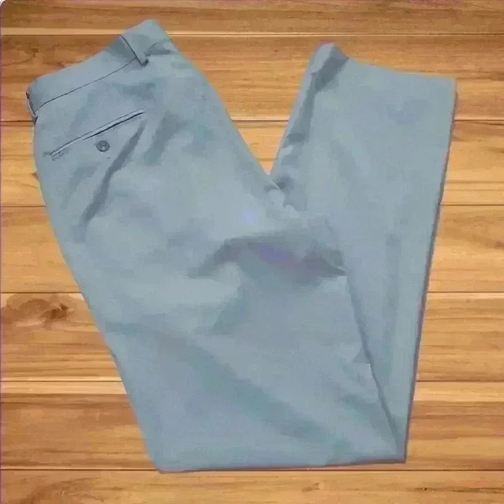 Lauren Ralph Lauren Men's  Flat-Front Dress Pants Sz 34x32